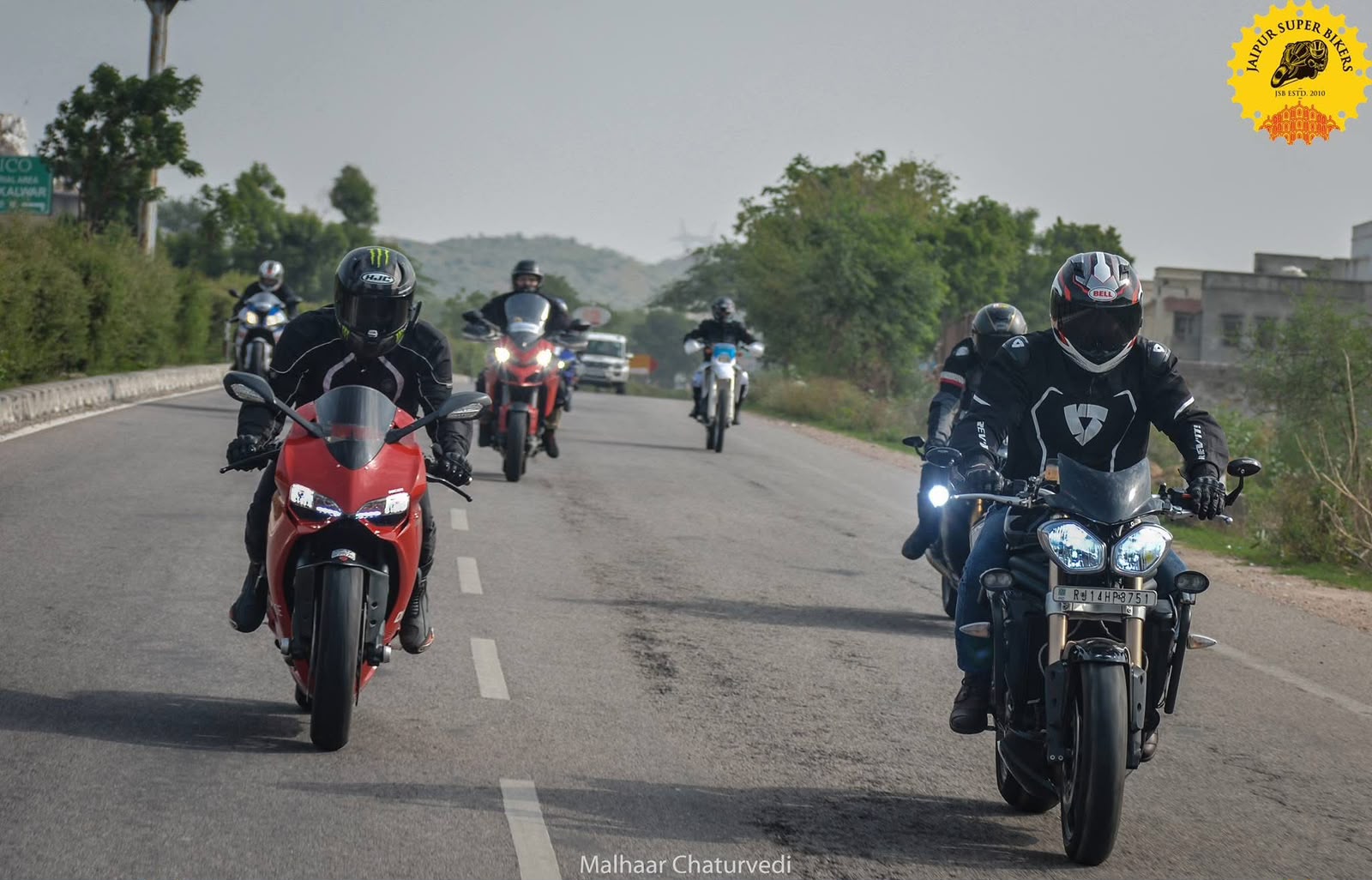 Superbike rider